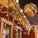 Jovitec Christmas Light Clips Gutter Hang Hooks for Outside String Lights (White, 100 Pieces)
