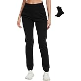 MERINNOVATION Women's Joggers with Pockets - 100% Merino Wool Sweatpants Midweight Wicking Thermal Pants for Running Hiking