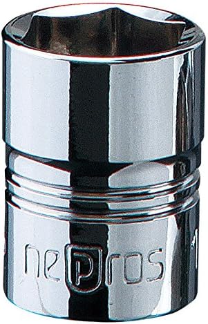 Nepros 9mm 1/4"sq. Socket Wrench 6pt.