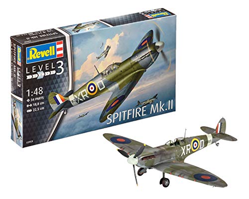 Revell Spitfire Mk.II Model Kit, 1:48 Scale
