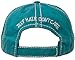 H-212-JHDC46 Distressed Patch Dad Hat: Jeep Hair Don't Care, Teal