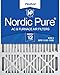 Nordic Pure 20x25x4/20x25x5 (19 7/8 x 24 7/8 x 4 3/8) Honeywell FC100A1037 Replacement Pleated AC Furnace Air Filters MERV 12, Box of 2 primary