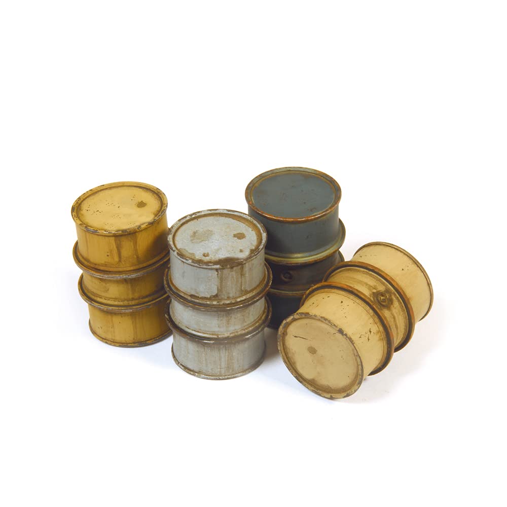 Vallejo Scenics - 1:35 German Fuel Drums 1