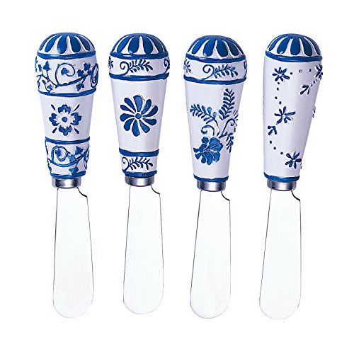 Wine things global garden resin cheese spreaders (set o…
