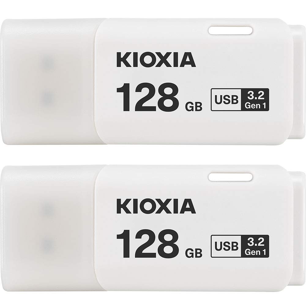 2個セット USBフラッシュメモリ 128GB USB 3.2 Gen 1 超高速 KIOXIA TransMemory U301 ホワイト [並行輸入品]商品画像