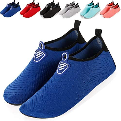Water Shoes Kids Beach Shoes Aqua Shoes Mens Womens Beach Surf Diving Swim Barefoot Shoes Quick Drying Lightweight Durable Rubber Sole