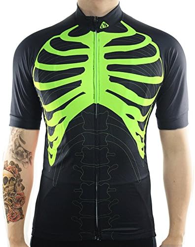 Racmmer Mens Breathable Short Sleeve Cycling Jersey Ultra-Light Cycling Clothing