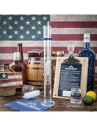 Hidrómetro de alcohol Kit de prueba: Pro Series Tester & tarro de vidrio
