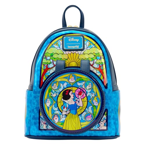 Loungefly Disney Princess Stained Glass Collection: Snow White Mini-Backpack, Amazon Exclusive