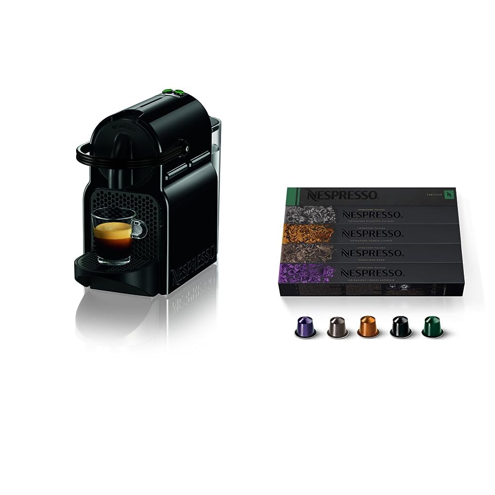 Nespresso Inissia Black in Kuwait Whizz Single-Serve Capsules Pods