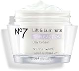 No7 Lift & Luminate Triple Action Day Cream SPF 15 50ml Anti-Ageing Firming view 2