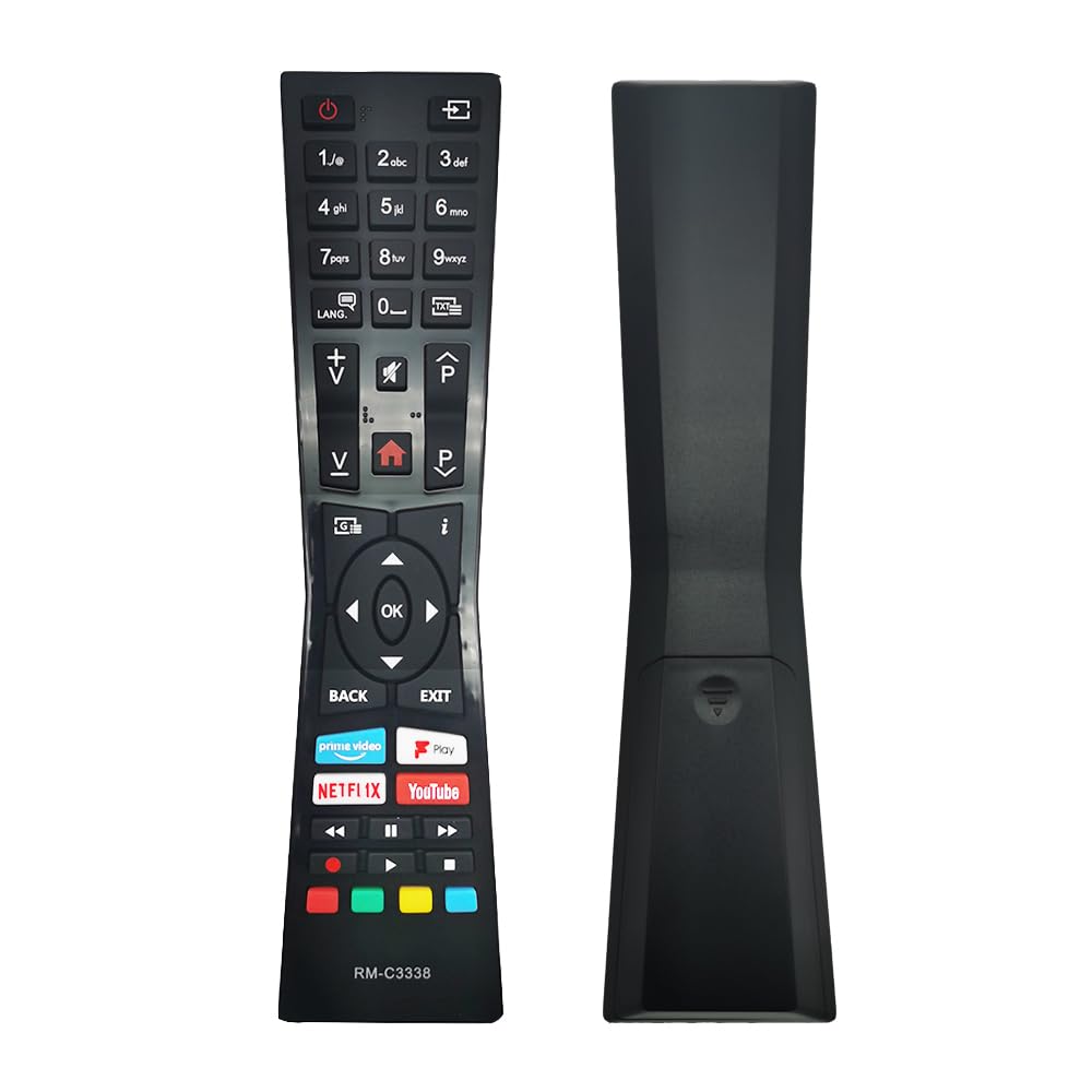 Replacement RC-C3338 bush tv remote for bush tv compatible with jvc remote control RC-C3338