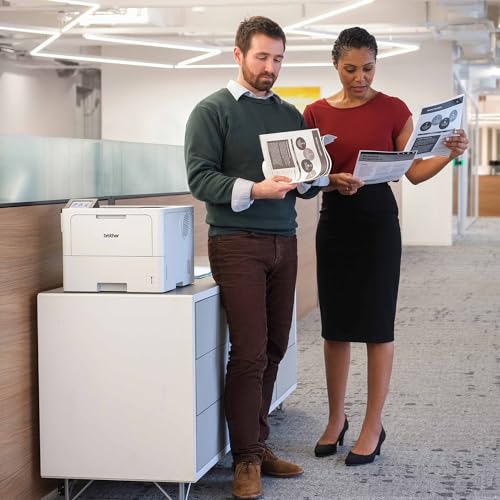 Brother HL-L6310DW Enterprise Monochrome Laser Printer with Low-Cost Printing, WirelessNetworking, and Large Paper Capacity, Works with Alexa