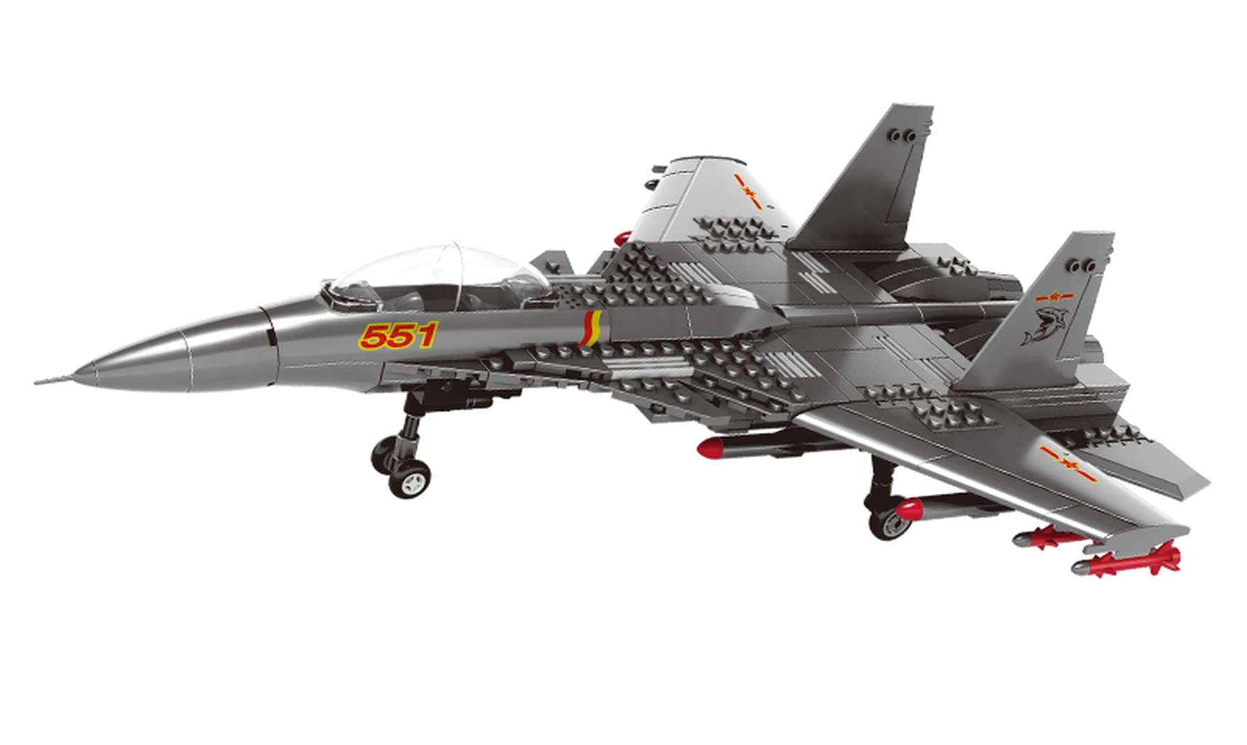 The Shenyang J15 Carrier - Based Fighter 1:54 No. 4001 285 pcs. — image 1