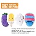 4 Pack Squeaky Dog Toys, Squeaky Plush Dog Toy, Squeaky Toy for Pets,Dog Chew Toys for Medium and Small Dogs