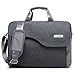 CoolBELL 15.6 Inch Nylon Laptop Bag Shoulder Bag with Strap Multicompartment Messenger Hand Bag Tablet Briefcase for iPad Pro/Laptop/MacBook/Ultrabook/Men/Women/College (Grey)