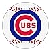 FANMATS 6465 Chicago Cubs Baseball Shaped Accent Rug - 27in. Diameter - 