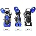 Goplus 3000PSI Electric High Pressure Washer, 2 GPM 2000W Portable Power Washer w/Deck Patio Cleaner & Nozzles (Blue)