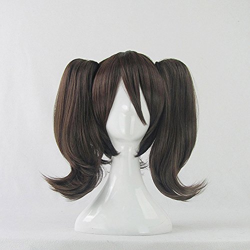 The Seven Deadly Sins Diane Brown 35CM Long Cosplay Wig + 2 ponytails