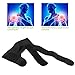 VORCOOL Adjustable Shoulder Support Shoulder Pad for Sports, Right Shoulder (Black)