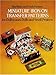 Miniature Iron-on Transfer Patterns for Dollhouses, Dolls, and Small Projects by