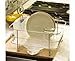 simplehuman Compact Wire Frame Dish Rack, Stainless Steel