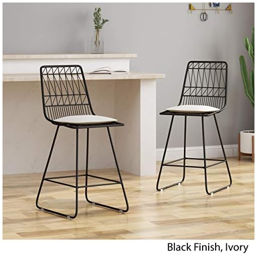 Christopher Knight Home Lilith Counter Stools, 26" Seats, Modern