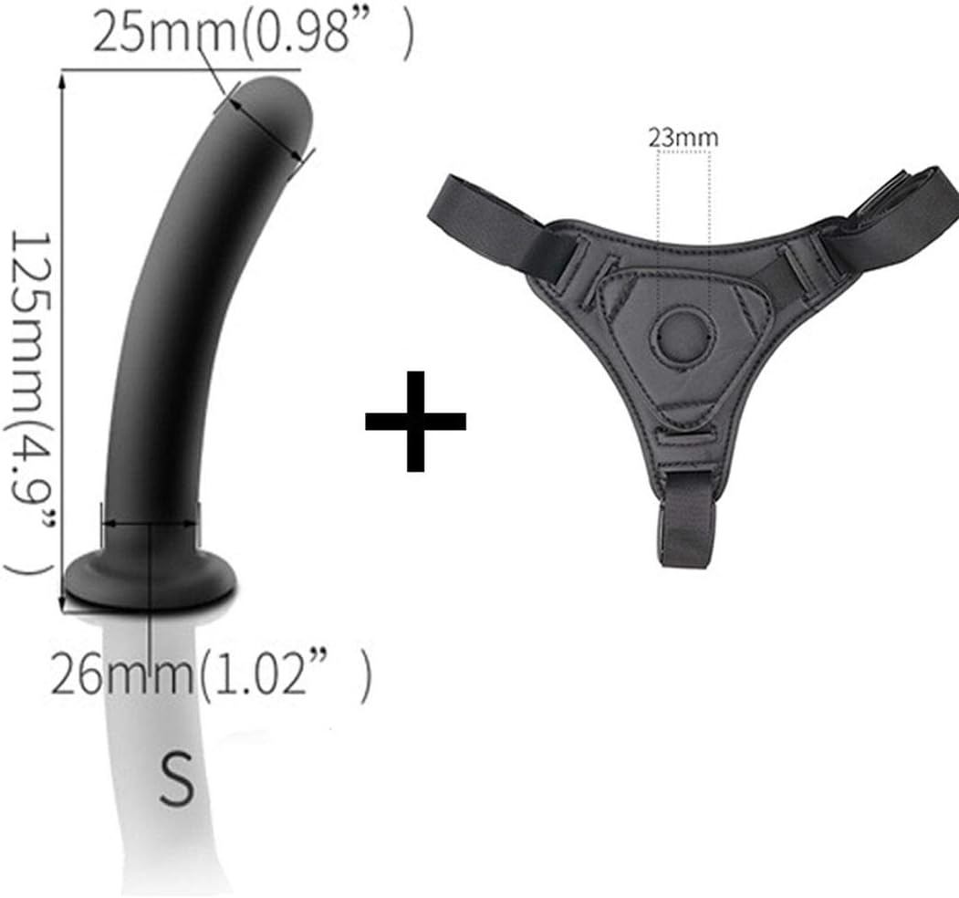 Silicone Strap On for Men Women Suction Cup Strapon Harness Plug Panties Strapon s for Women,S