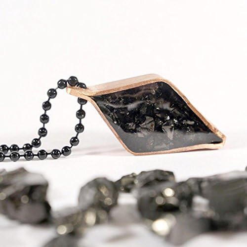 Energy generator Elite Shungite Nano Orgone Herkimer Diamond Pendant magic jewelry- EMF Protection