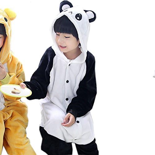HSDJ Children's Animal Panda Onesie Kids Sleeping Wear Kigurumi Pajamas KL