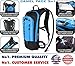 No.1 Hydration Pack Backpack with 2L Water Bladder & Cooler Bag KEEPS DRINK COOL | Lightweight - Fully Adjustable - Leakproof | Multiple Compartments | 6L Capacity | Camel Pack For Sports Enthusiast