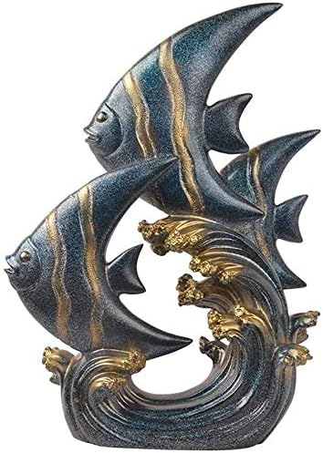 Lin Rlp Retro Resin Sculpture Fish Decoration Living Room Tv Stand Entrance Entrance Creative Home Soft Decorative Decorative Craft Color B C Color C Amazon Ca Home Kitchen amazon ca