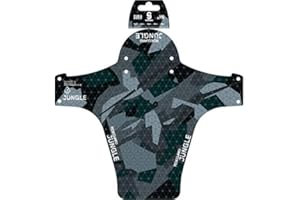 RideGuard PF1 - Front MTB Mudguard Mountain Bike Fender. Fits 24”, 26”, 27.5”, 29”, Plus Size and Fat Bikes. UK Made 100% Recycled Plastic Waste 100% Recyclable.