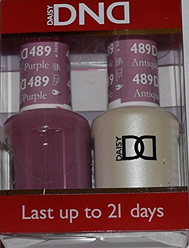 DND Gel & Matching Polish Set (489 - Antique Purple)