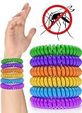 12 Pack Mosquito Repellent Bracelet Band - [320Hrs of Protection] Pest Control Insect Bug Repeller - Natural Indoor / Outdoor Insects - Best Products with NO Spray for Men, Women, Kids, Children