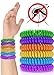 12 Pack Mosquito Repellent Bracelet Band - [320Hrs of Protection] Pest Control Insect Bug Repeller - Natural Indoor / Outdoor Insects - Best Products with NO Spray for Men, Women, Kids, Children
