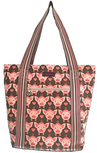 Bungalow 360 Striped Tote (Pig)