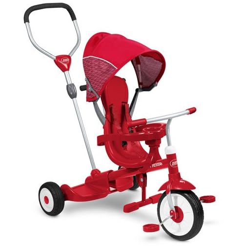 Radio Flyer Ride & Stand Stroll 'N Trike - Kids Toy - Children's Push/pedal Ride-ons - Indoor/outdoor Toys - High-back Seat - Secure 3-point Harness - 1 Year Product Warranty - Image 7