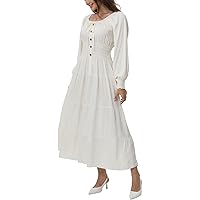 KAREN MILLEN Tall Applique Organdie Buttoned Woven Maxi Dress in Mono