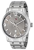 Tommy Hilfiger Men's 1710345 Analog Display Quartz Silver Watch