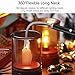 Vansware Candle Lighter, Electric Arc Lighter USB Rechargeable Long Lighter with Battery Indicator Safety Switch Windproof Flexible Neck Lighter for Home Kitchen Party BBQ Camping Stove (Black)thumb 3