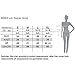 MANER Women Chiffon Beaded Sequin 3/4 Sleeve Long Gowns Prom Evening Bridesmaid Dress
