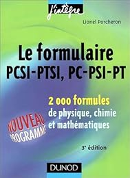 Le  formulaire PCSI-PTSI, PC-PSI-PT