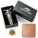 HoodaSpa 7 Chakra Handmade Pendant Necklace Genuine Gemstone Pendant with 18.5” Stainless Steel Chain for Energy, Balance, Healing, Confidence and Relaxation in Specially Crafted Gift Box.