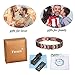 Feraco 99.99% Solid Copper Magnetic Therapy Bracelets for Men Arthritis Effective Pain Relief Vintage Copper Bracelet with Removal Tool