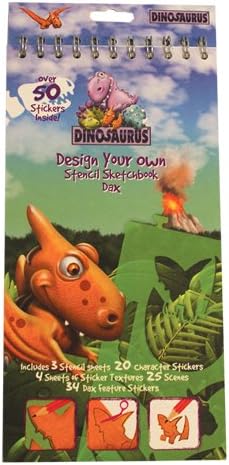 Trimcraft Dinosaurus Collection - Pterodactly Kids Dinosaur Craft Stencil Kit - Dax