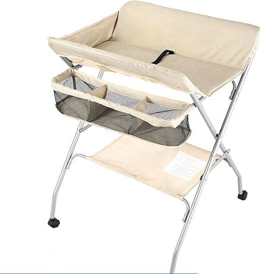 crib and diaper changing table