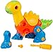 Dinosaur Toys STEM Building Toys - 3 Pack Take Apart Toys with Tools and 3 Pack Bonus Realistic Dinosaur Figures, Preschool Learning Toys for Boys Kids Age 3, 4 and 5+ Years Old