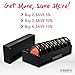 N2 Makeup Co Makeup Organizer Compact Powder Holder | 8 Slot Acrylic Storage Case Box Solution