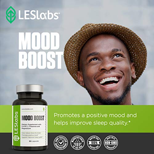 LES Labs Mood Boost, Anxiety Relief Supplement, Stress Relief, Mood